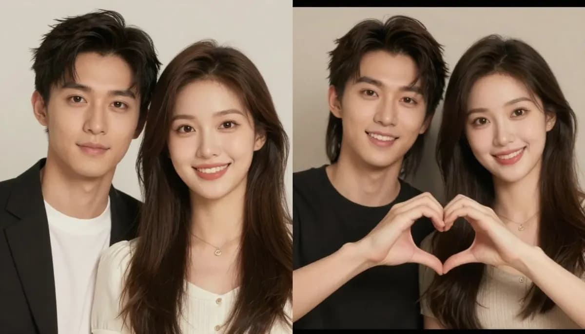 AI proposal video maintaining both subjects' face identity