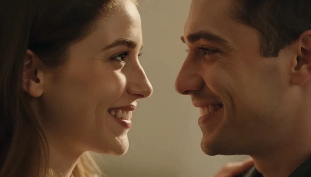 AI proposal video with warm smiles and joyful expressions