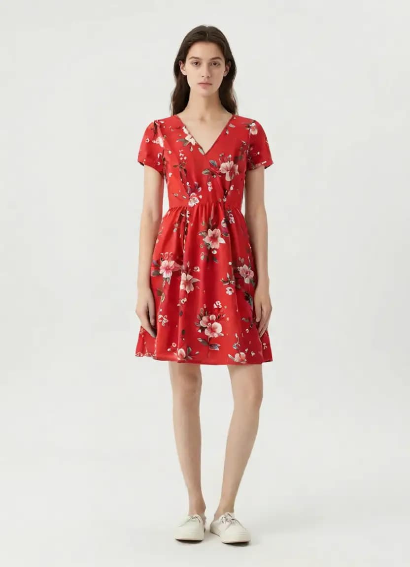 Summer Dress Try-On - after