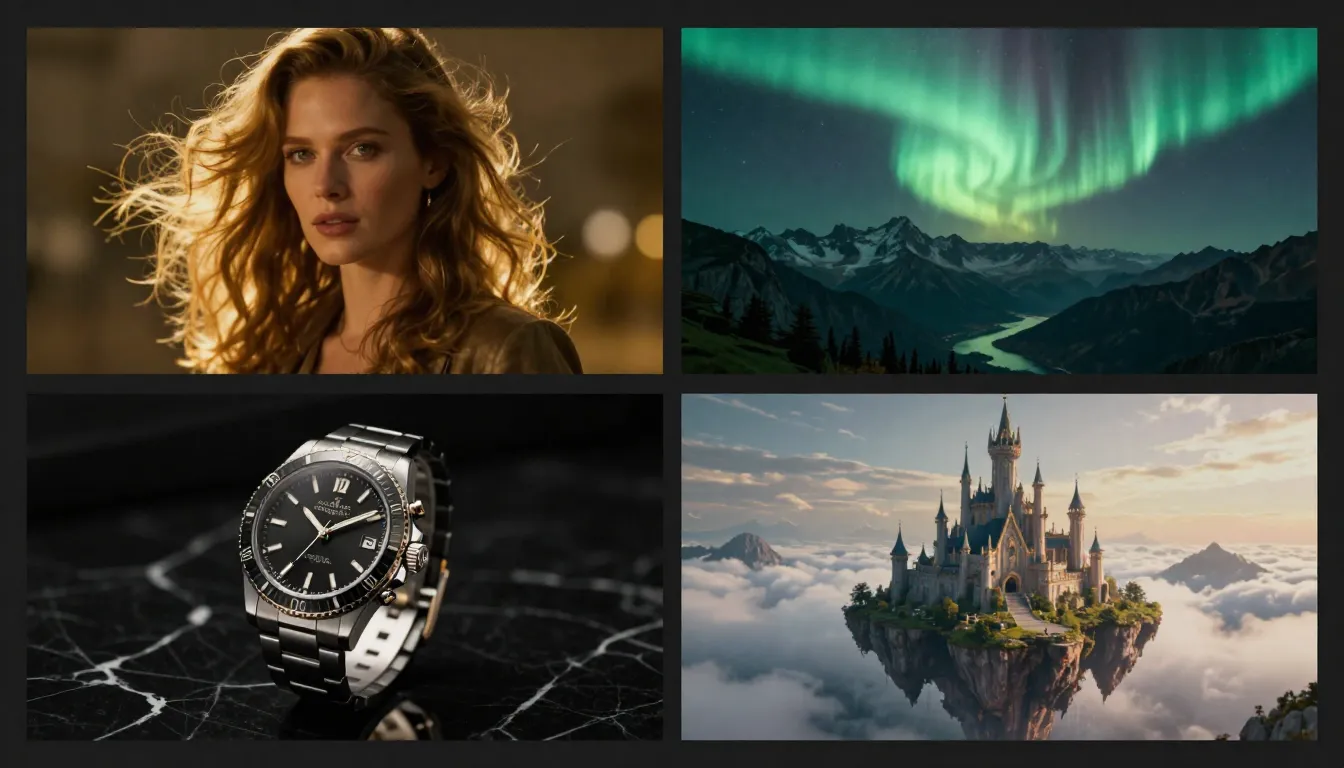 使用 Nano Banana 2 免费积分生成的 AI 图片合集，展示多种艺术风格下的专业品质输出