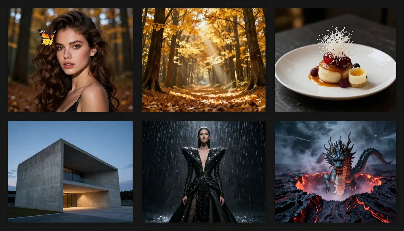 Nano Banana 2 Galerij met beeldbewerkingen — Realistische portretten, productfotografie, gestileerde illustraties, conceptuele kunst, modefotografie en meer