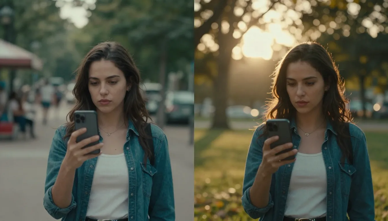 Nano Banana 2 AI 图片编辑前后对比效果图，展示平台如何通过 AI 风格迁移和增强功能改造原始照片