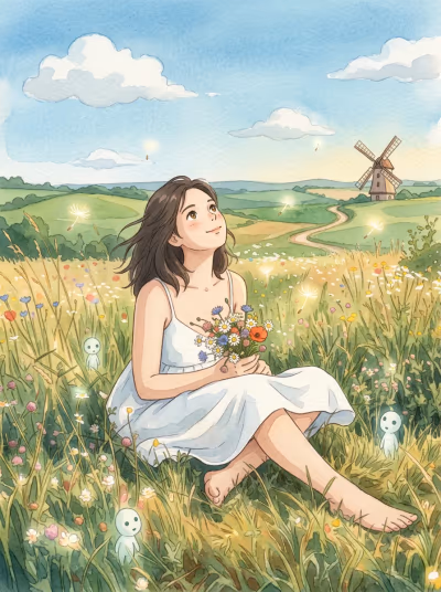 Ghibli Dreamscape result